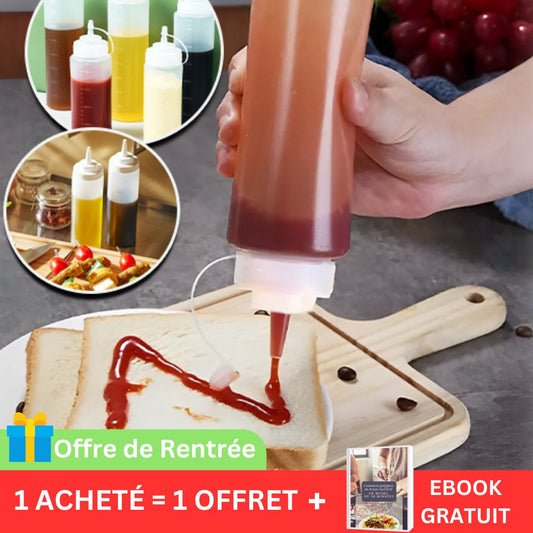 SpicesBottle™ - Bouteille pour assaisonnements et décorations - Cuisi - equip